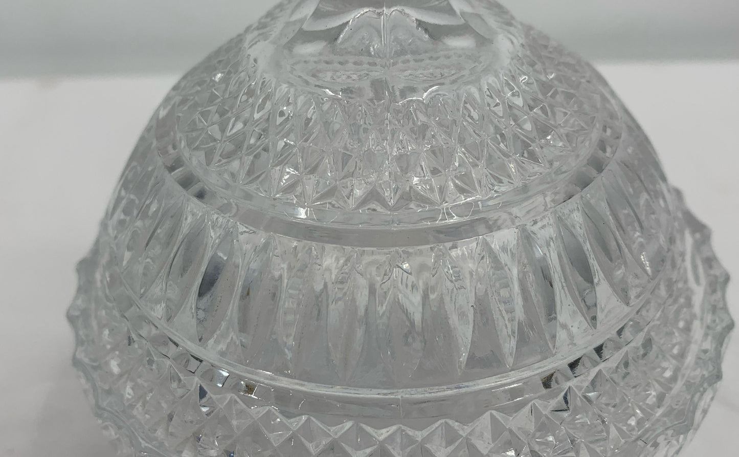 Bleikristall 24% Crystal Candy Dish With Lid Bavaria Germany