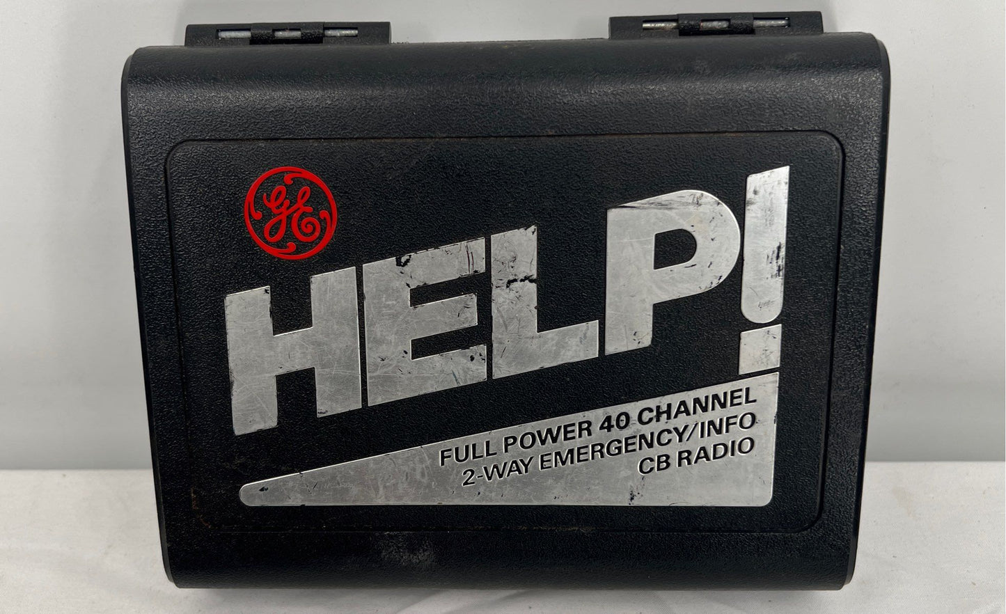 VTG GE Help! Full Power 40 Channel 2-Way Emergency/Info CB Radio 3-59098-Tested