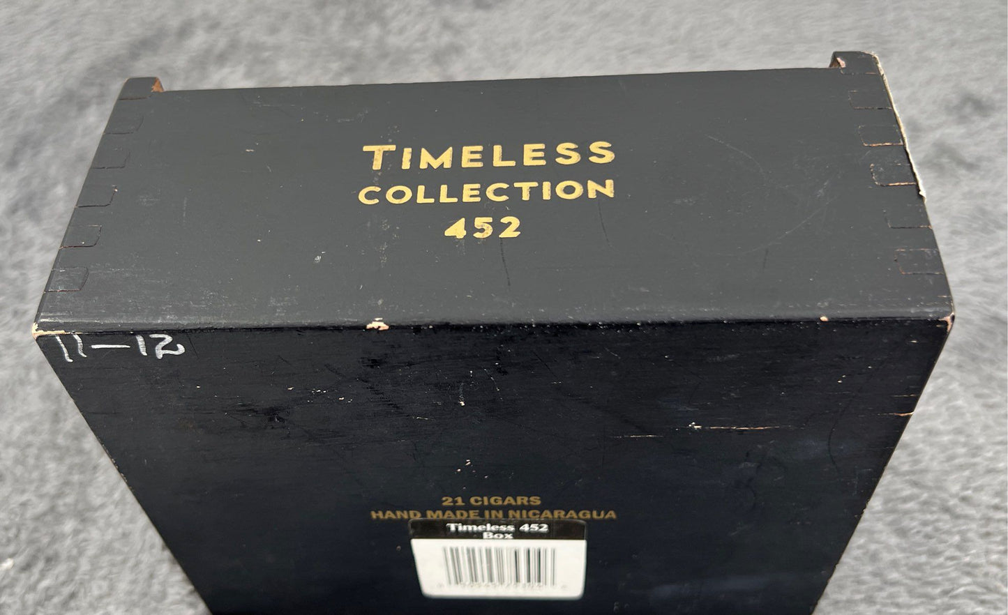 Nat Sherman Cigar Box New York 1930 Timeless Collection 452-Box Only-Nicaragua