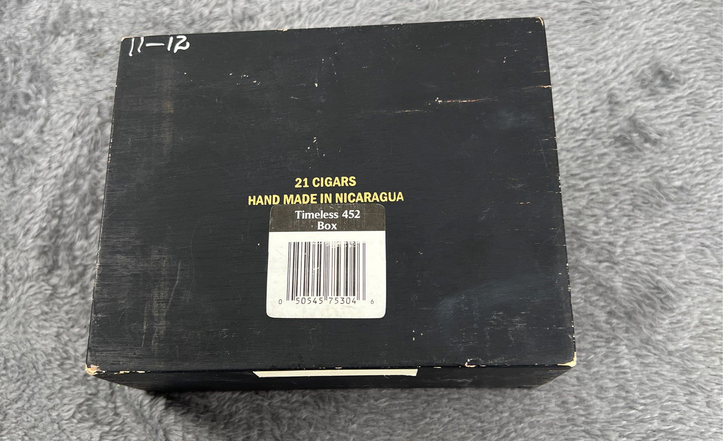Nat Sherman Cigar Box New York 1930 Timeless Collection 452-Box Only-Nicaragua