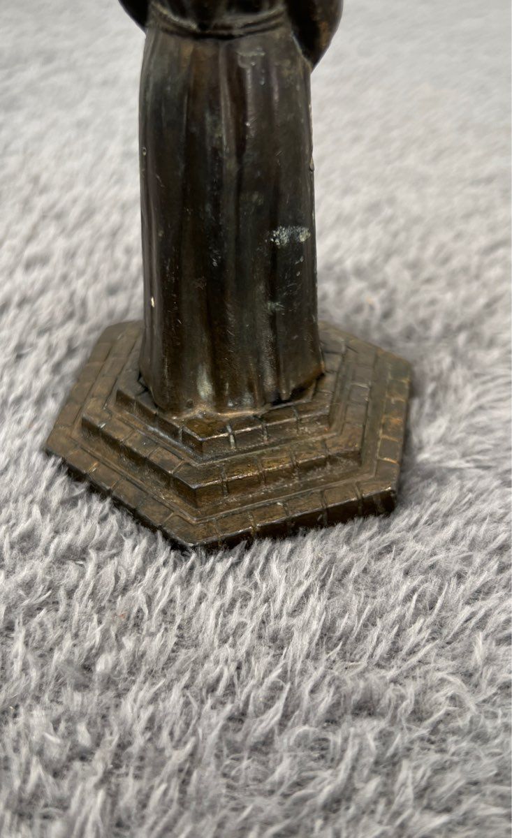Antique 1920's Vantines 1225 Monk Lantern Incense Burner-Missing Lantern Cover