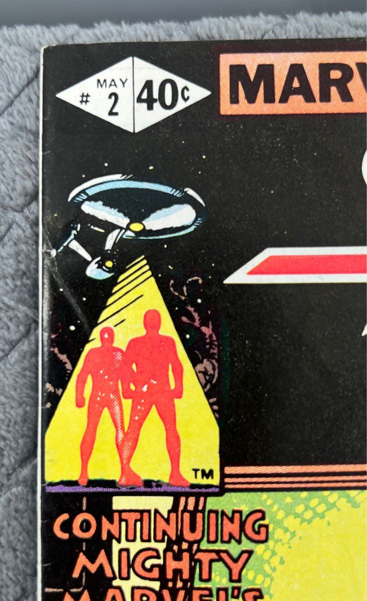 Lot Of 3 Vintage Star Trek Comic Books-Marvel Comics Group-Oct, April, May 1980s