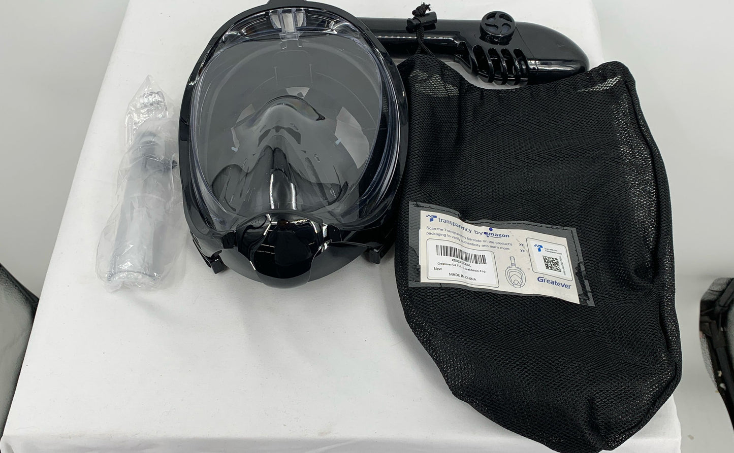 Greatever G2 Full Face Snorkel Mask-Dry Top System Anti Leak & Anti Fog S/M