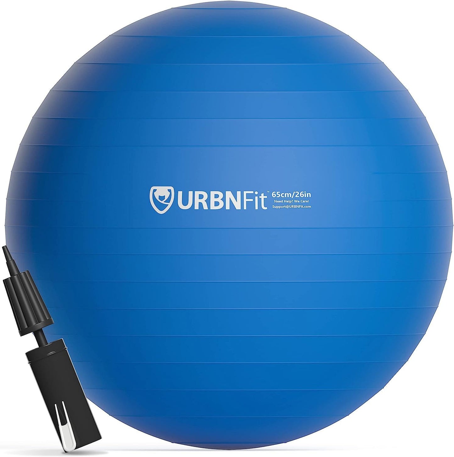 URBNFit Exercise Ball Home Gym Professional Grade Fast Set-Up Anti-Burst W/ Pump
