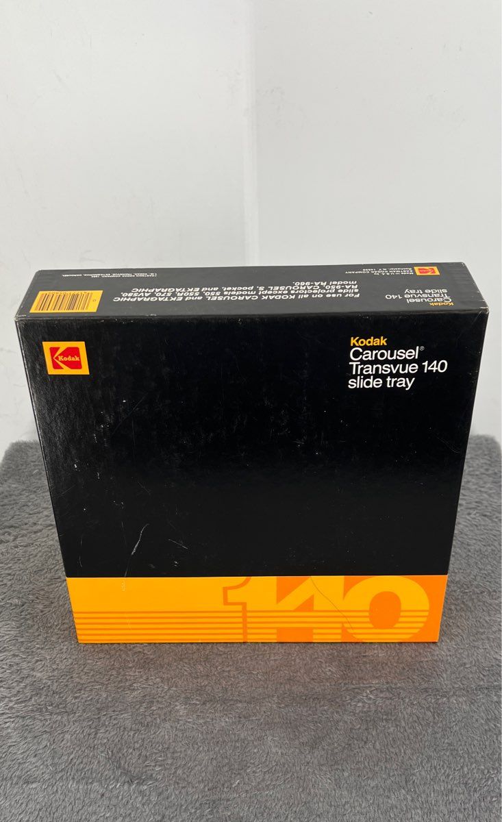 Vintage 1983 Kodak Carousel Transvue 140 Slide Tray-B140T-Set Of 2-Original Box