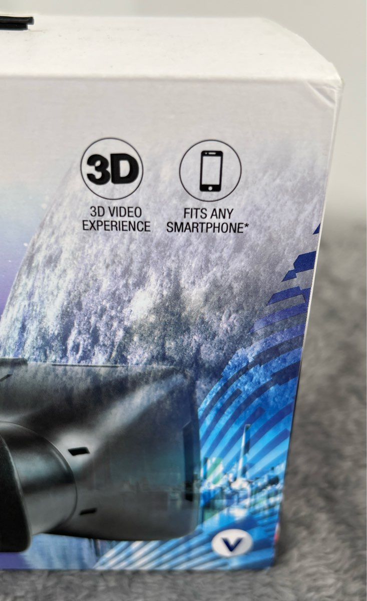 Vivitar Dream On Virtual Reality Headset-VR160-MID#1500916-Fits Any Smartphone