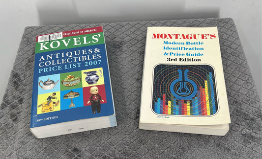 Lot Of 2 Price Guides-Montague's 3rd Edition 1984 & Kovel's 39th Edition 2007