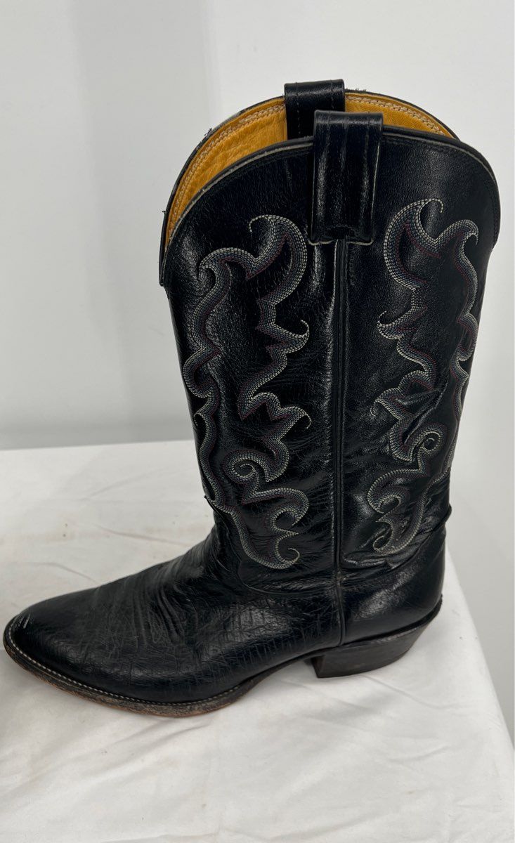 Nocona Men's Cowboy Boots-Style 49673-0901 30 403-Made In The USA-Size 8.5D