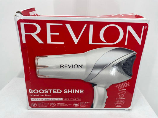 Revlon Boosted Shine Infrared Hair Dryer 1875 Watt (Damage To Box) NEW