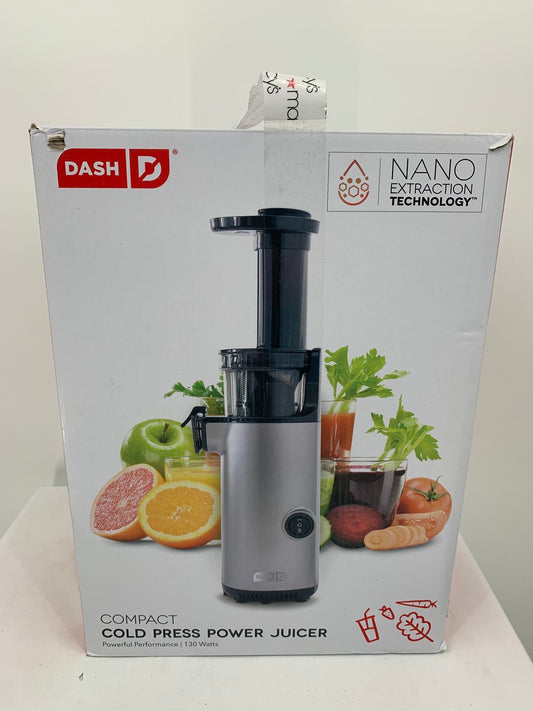 Dash Graphite Compact Cold Press Power Juicer *New* 130 Watts
