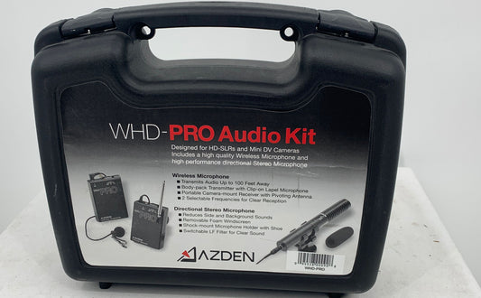 Azden WHD-Pro Audio Kit High Quality Wireless Microphone