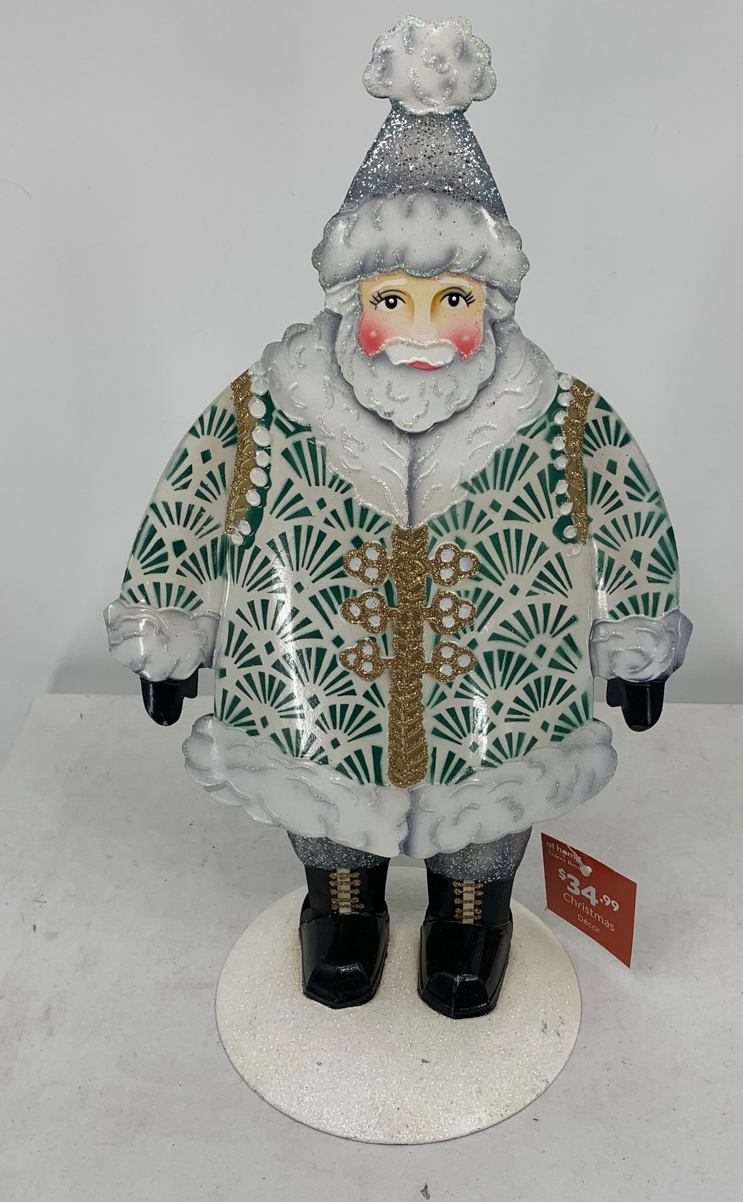 At Home Brand New Tracey Boyd Table Top Santa