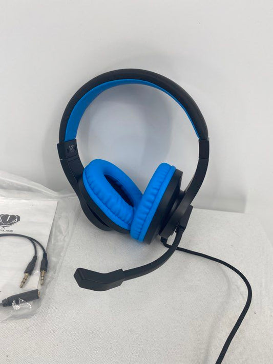 Butfulake Black & Blue Sl 300 Gaming Headset With Microphone And Volume Control