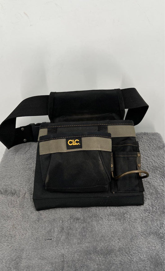 CLC Heavy Duty 5 Pocket Polyester And Ballistic Nylon Carpenter Belt W/ Clip