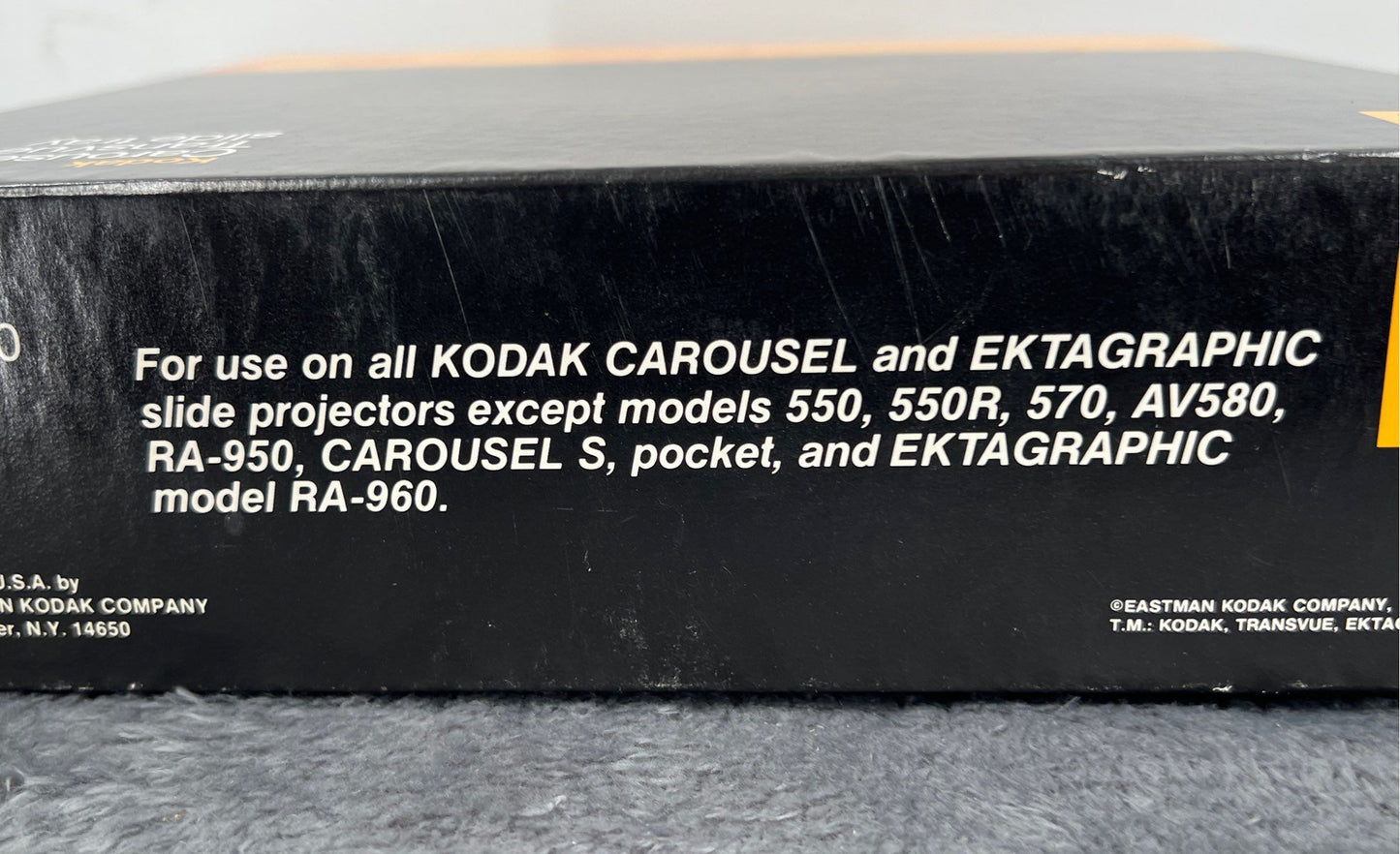 Vintage 1983 Kodak Carousel Transvue 140 Slide Tray-B140T-Set Of 2-Original Box