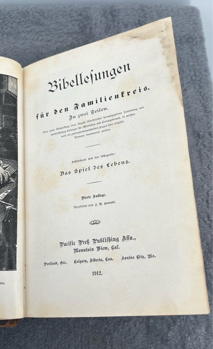 Bibellefungen Fur Den Familienkreis-1912-Bible Readings For The Family Circle