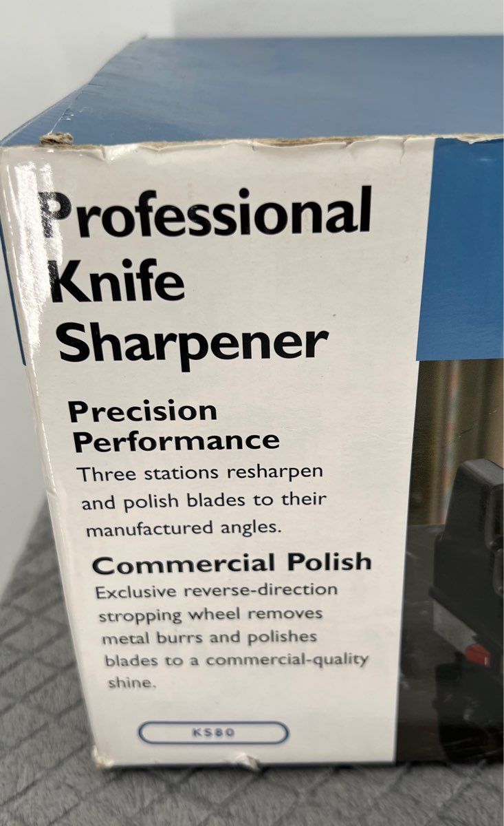 Waring Pro Professional Knife Sharpener KS80-2005-Sharpen & Polish Knives