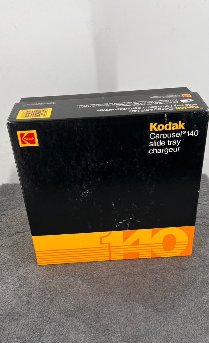 Vintage 1995 Kodak Carousel 140 Slide Tray Chargeur-Set Of 2-Original Box