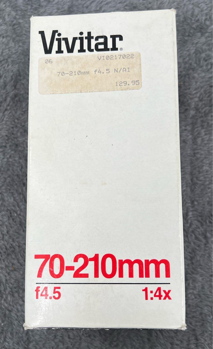 Vintage Vivitar 70-210mm F4.5 Macro 1:4x Lens For Nikon N/AI