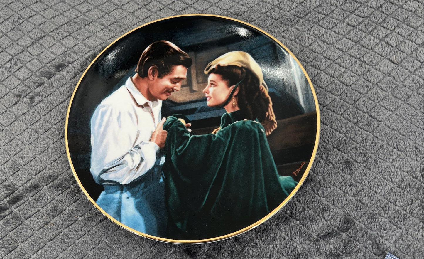 Gone With The Wind Collectors Plates Lot Of 2-W.S. George-1990s-5th & 6th Issue