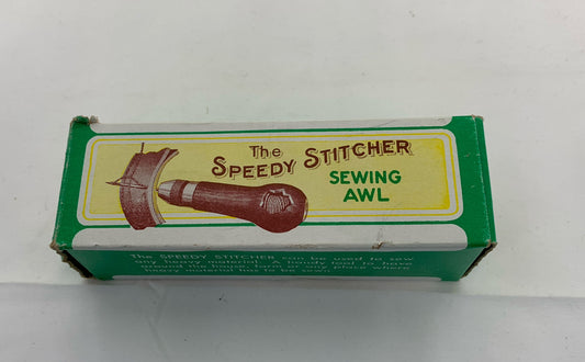 Vintage Stewart Manufacturing The Speedy Stitcher Sewing Awl Tool