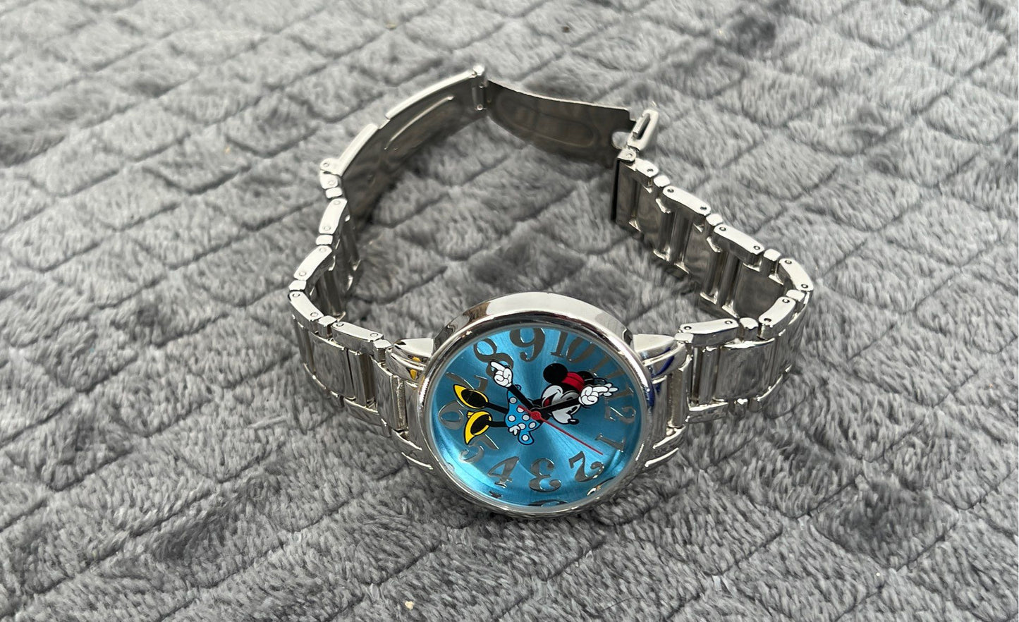 Women's Accutime Walt Disney Minnie Mouse Watch #MN212-PC211-Japan Movt With Box