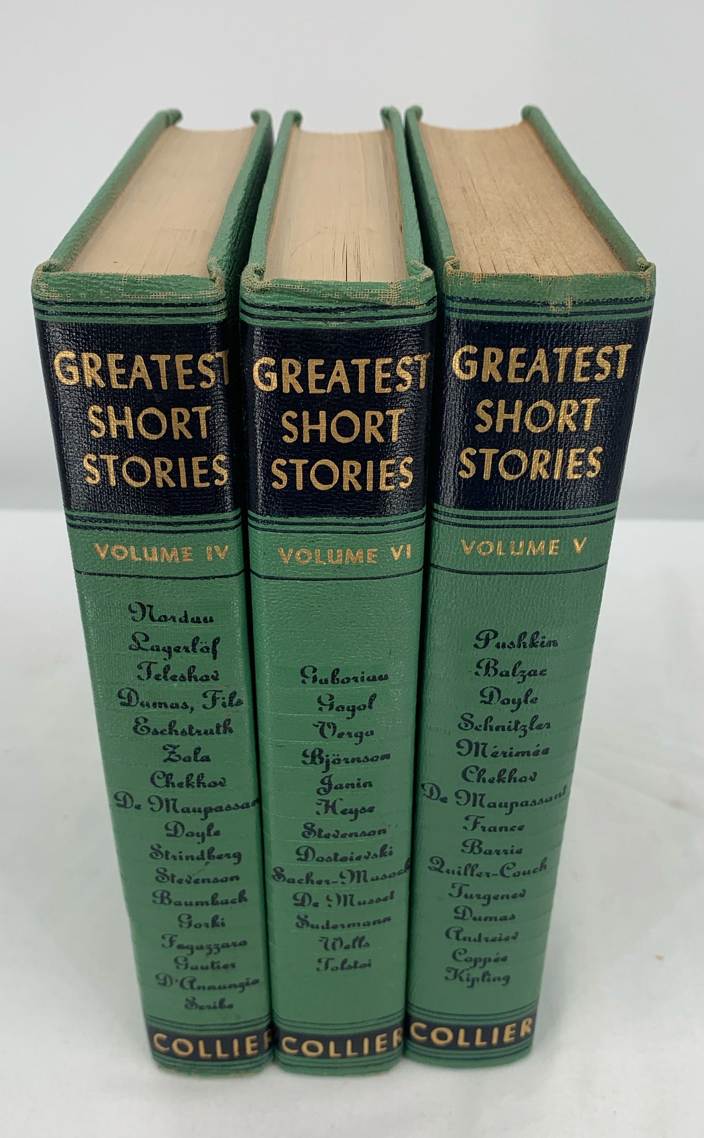 Vintage Books Greatest Short Stories Collier Volumes 4 6 1953
