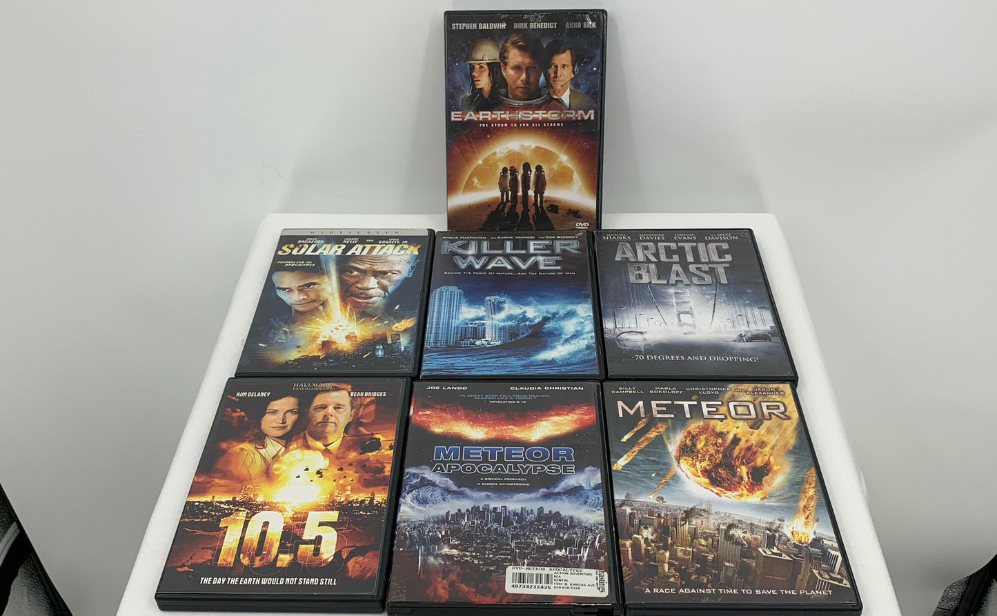 Unique Movies! Various Titles Action/Thriller/Suspense DVD's Lot Of 7
