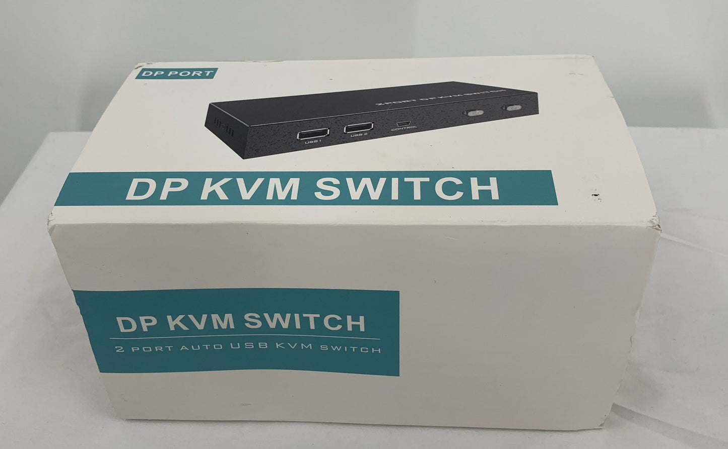 DP KVM Switch 2 Port Auto USB MT-VIKI 4K 60Hz Automatic Switching, Hot-Key PK201