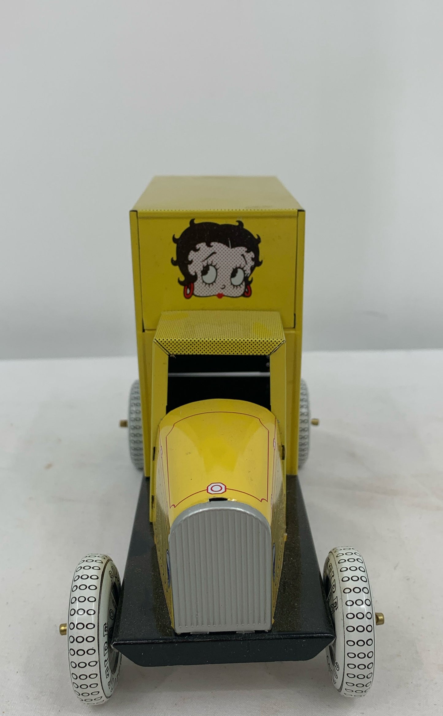 Vintage Betty Boop Lingerie Schylling Tin Delivery Truck Collector Series 1990