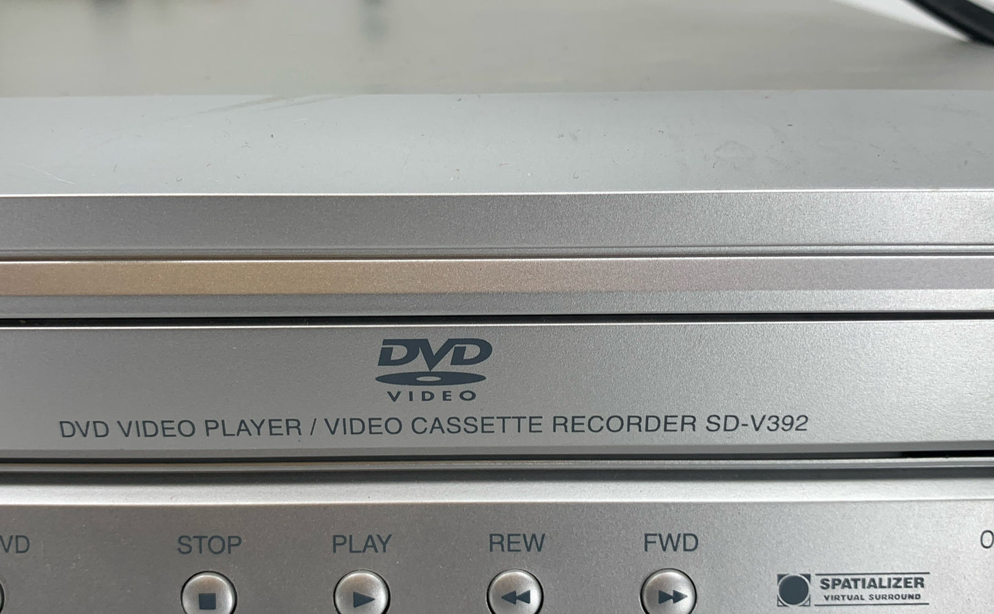 TOSHIBA DVD/VCR Deck SD-V392SUA-No Remote-W/monster 126701 Component Video Cable