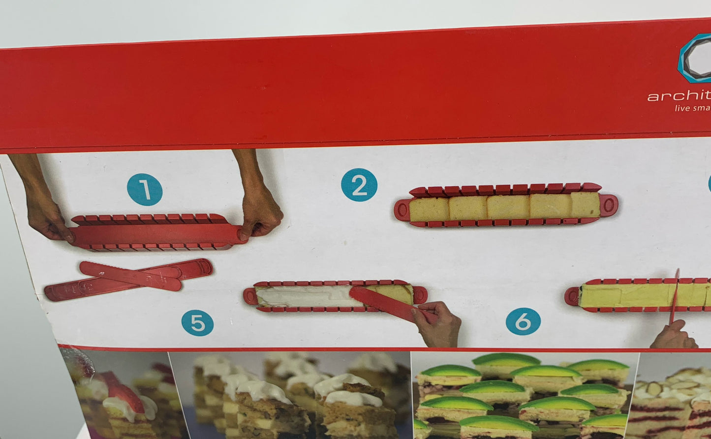 Architec New 5 Minute Stackable Appetizer Maker 4 Piece Set