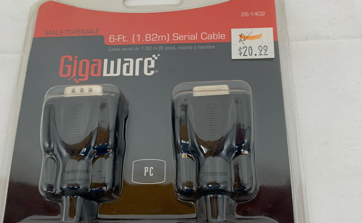 Gigaware 6 Ft Serial Cable And Enercell Wall Charger For iPhone And iPad