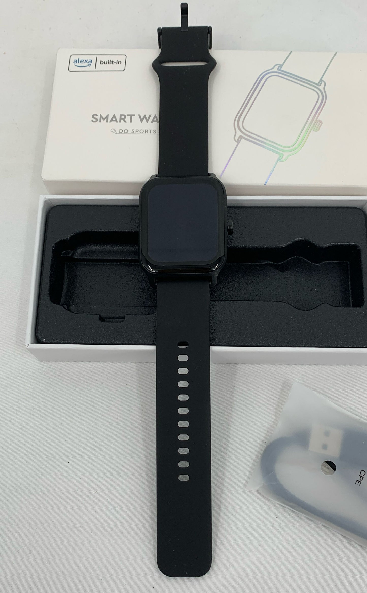 VeryFit IDW13 Waterproof Touch Screen Digital Smart Watch With Alexa Built-In