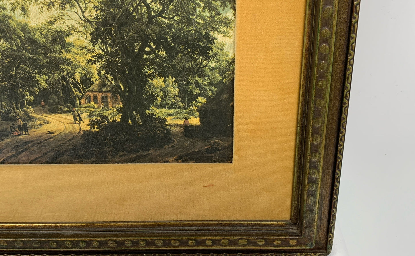 Vintage Reofect Painting "Wooded Landscape Hobemma"