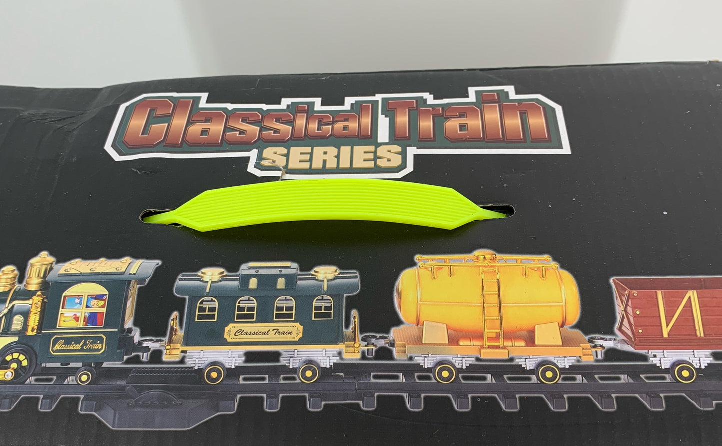 Timely Classical Train Series #3079 RC Train-39 Piece Set 27MHz Smoke & Sound