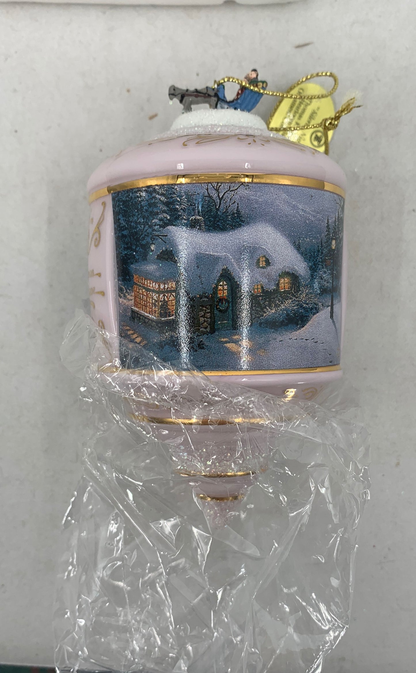 The Bradford Editions Thomas Kinkade Heirloom Glass Collection 3rd Issue #68413