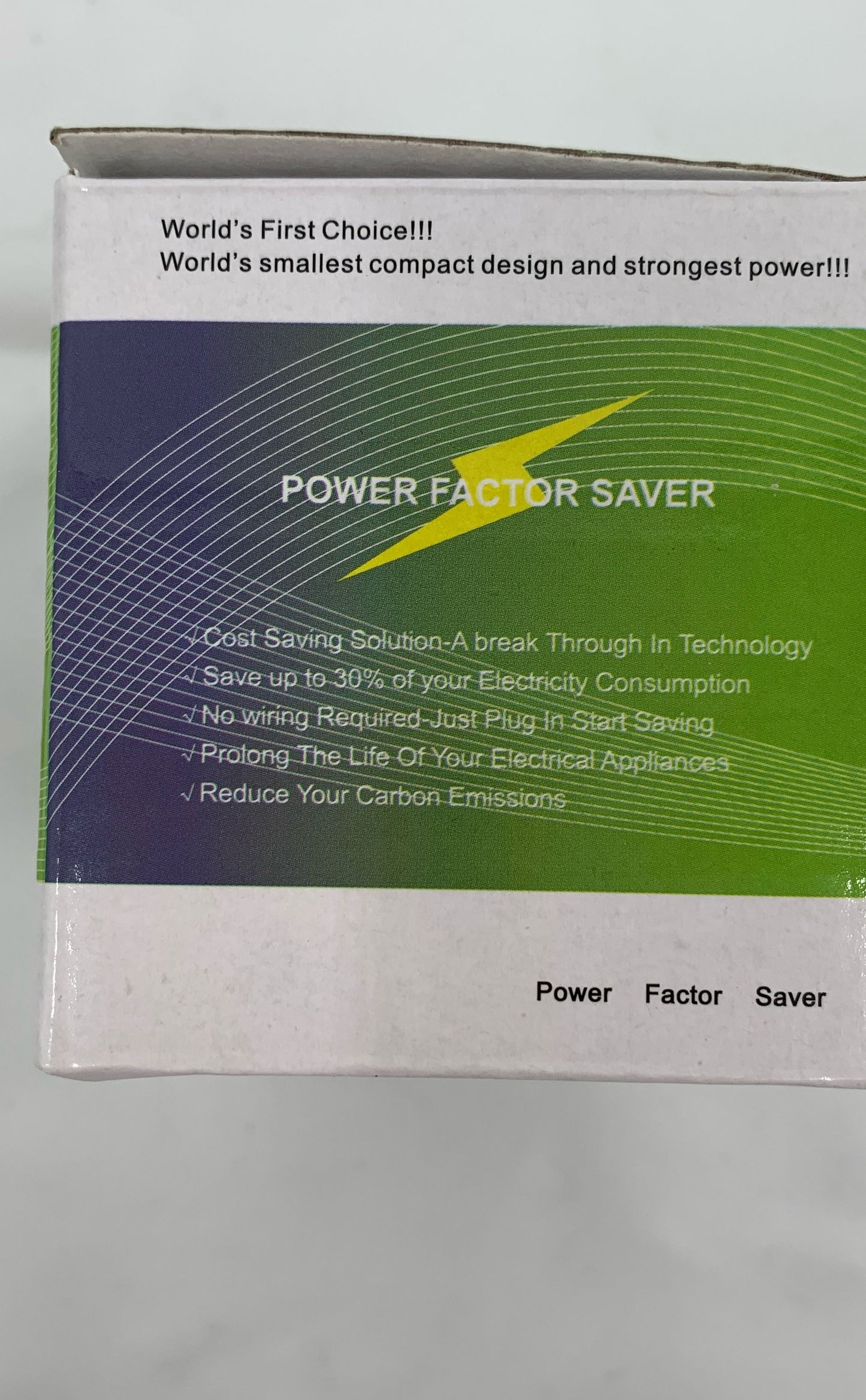 New Electricity Saver Power Factor Saver-Cost Saving Solution Lot Of 2
