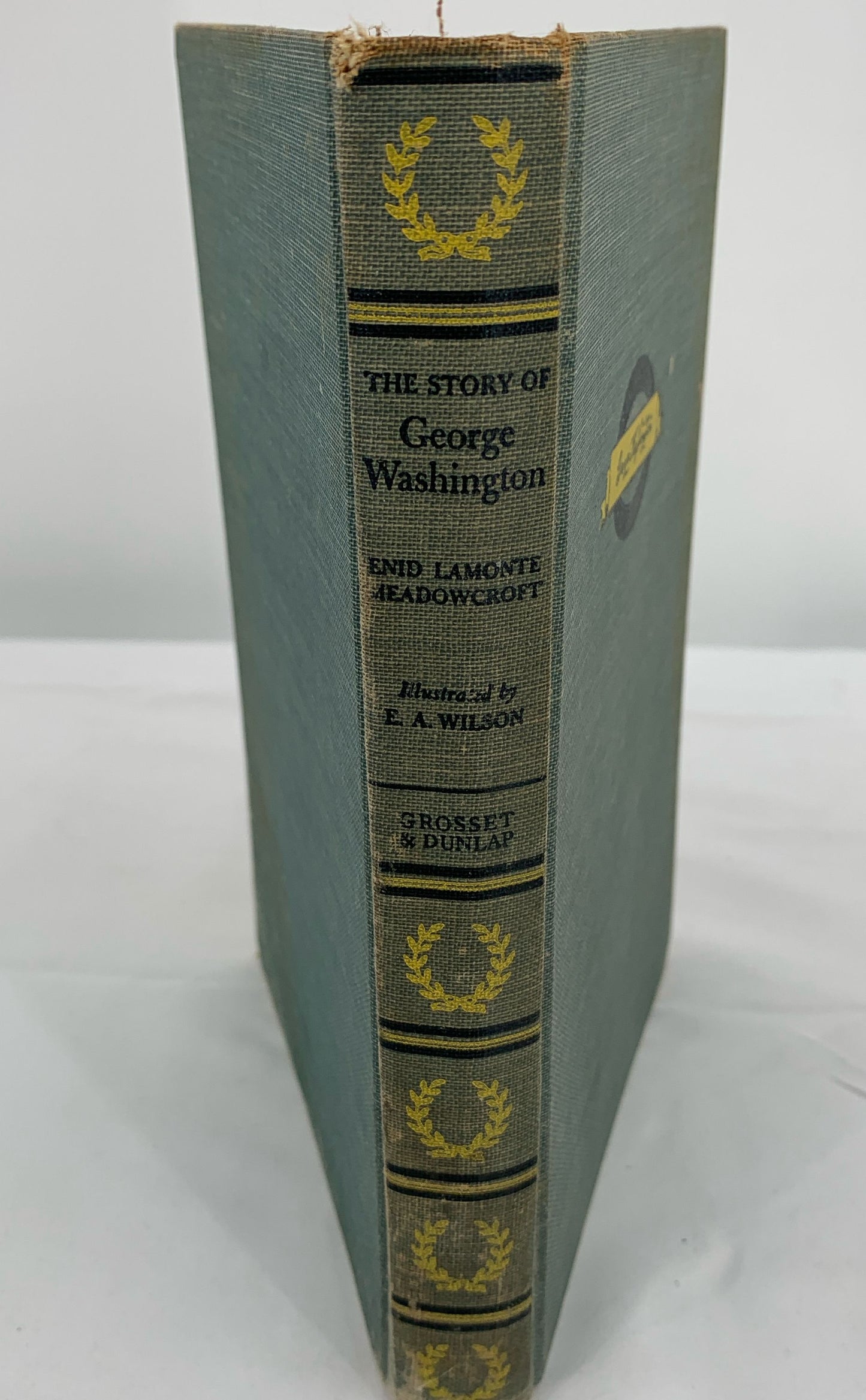 Vintage Signature Books: The Story Of George Washington 1952 Enid Meadowcroft