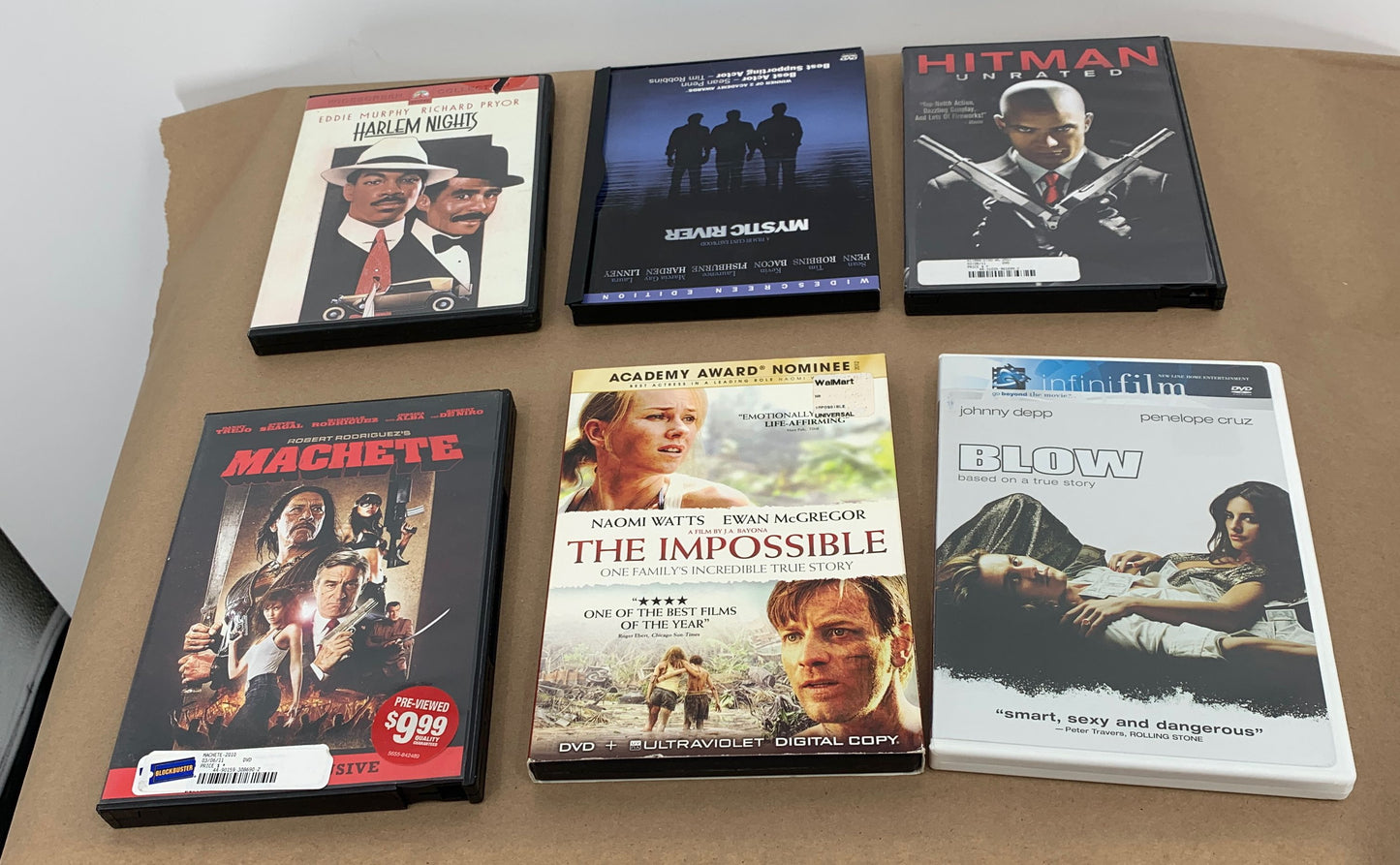Various Titles DVD Lot Action, Suspense