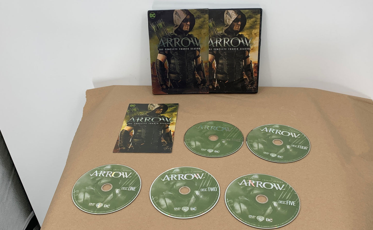 DC Comics Arrow Complete Seasons 1 5, Two Copies Of Season 3, Season 5 Sealed