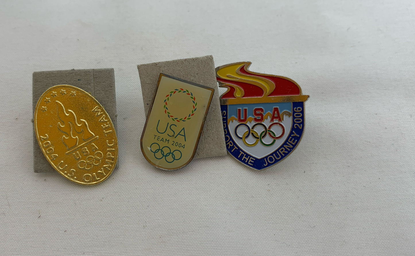Various Olympic Pin/Keychain Lot-5 Pins 10 Keychains-Team USA!