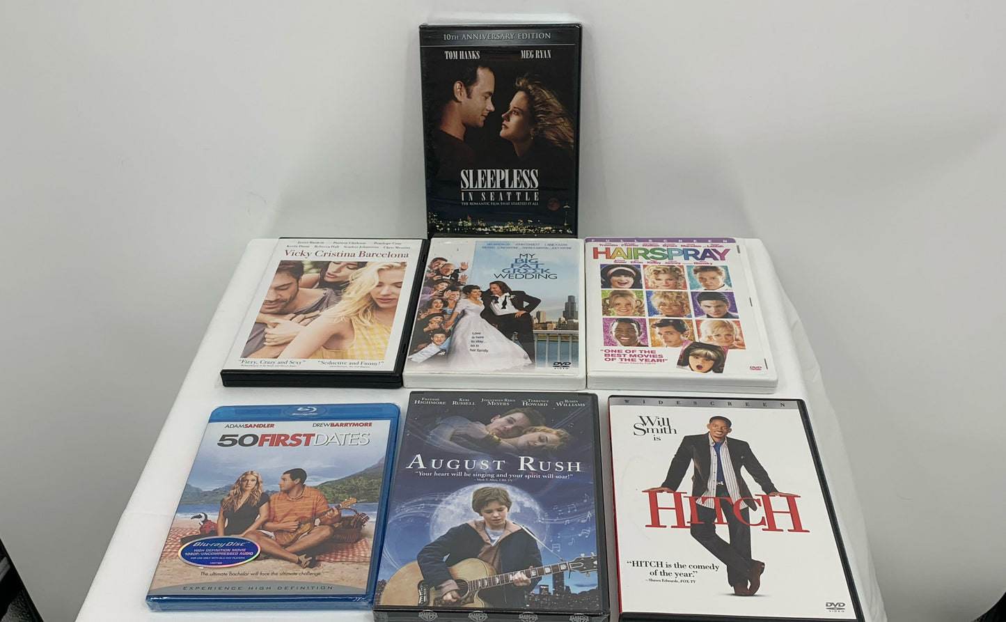 Romantic Comedy Various Titles Lot Of 7 DVD's 3 Titles Brand New
