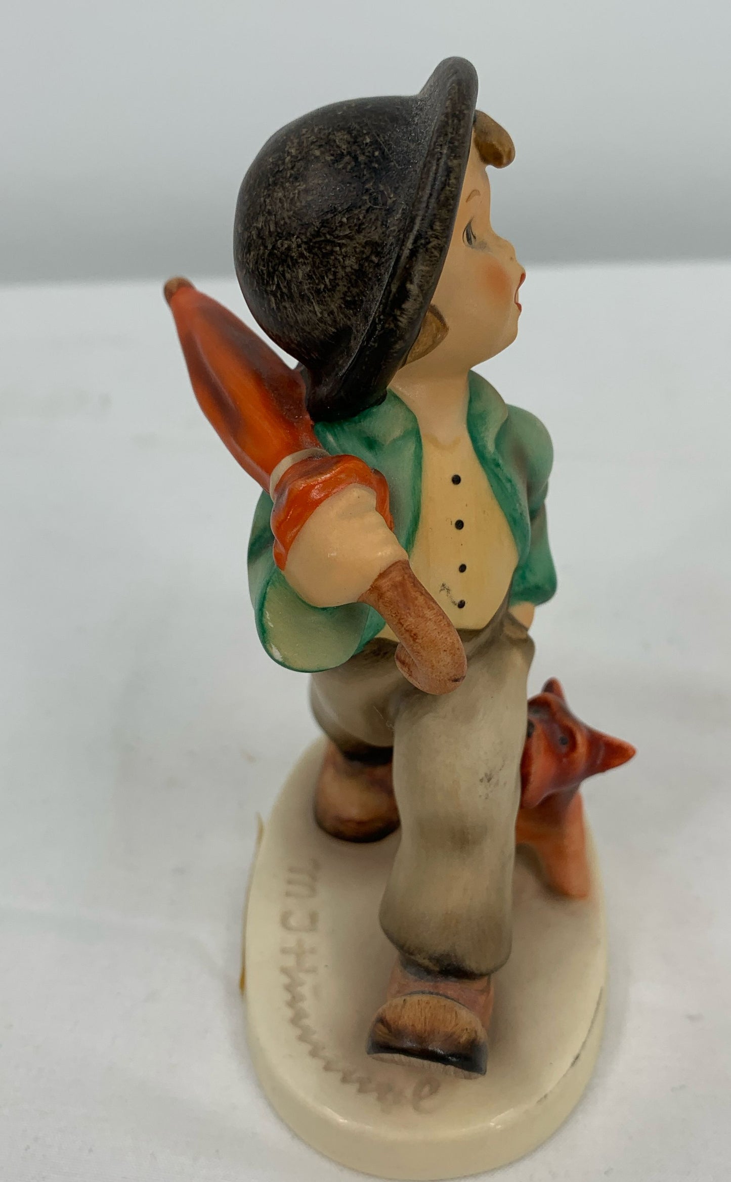 Vintage Hummel Goebel W. Germany "Strolling Along" Figurine 5" Girl W/ Dog 83