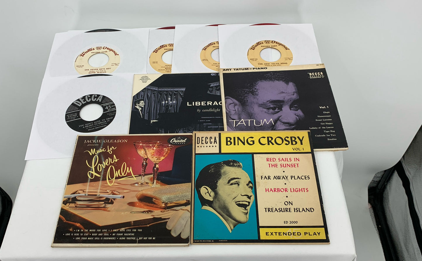 Vintage Records By Various Artists Lot Of 9