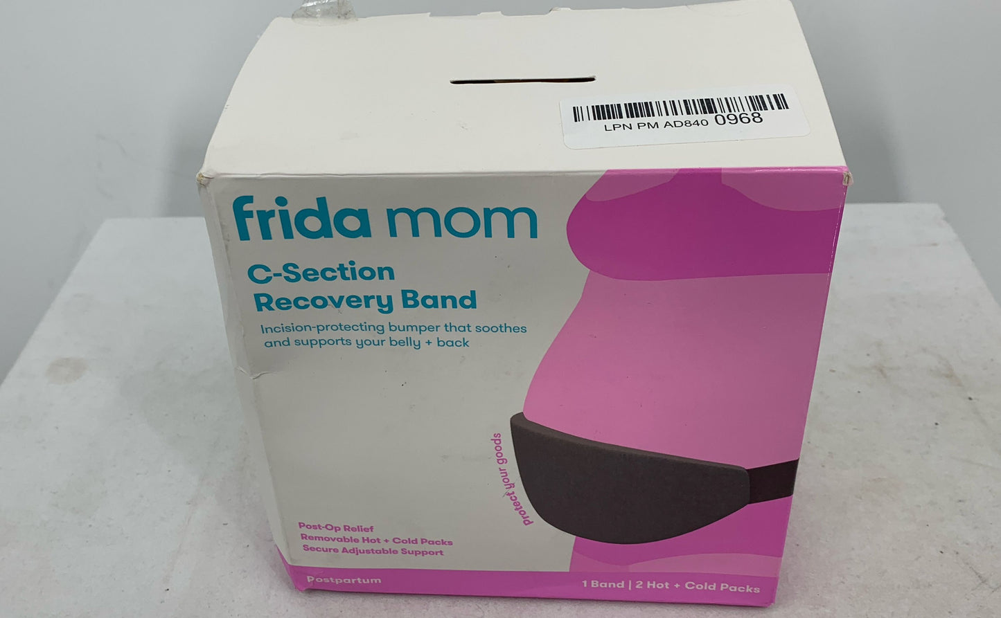 Frida Mom C Section Recovery Band With 1 Hold+cold Pack