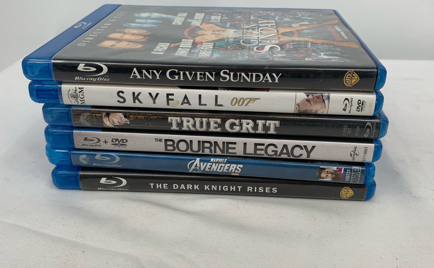 Various Titles Blu Ray Discs Movies Lot Of 6-Action