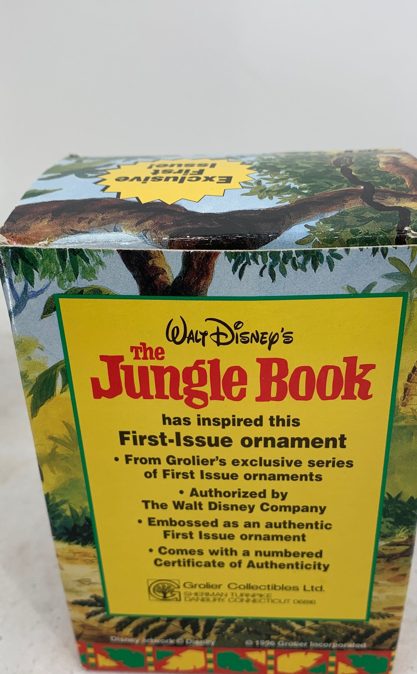 Walt Disney Grolier Collectibles Vintage The Jungle Book Christmas Ornaments