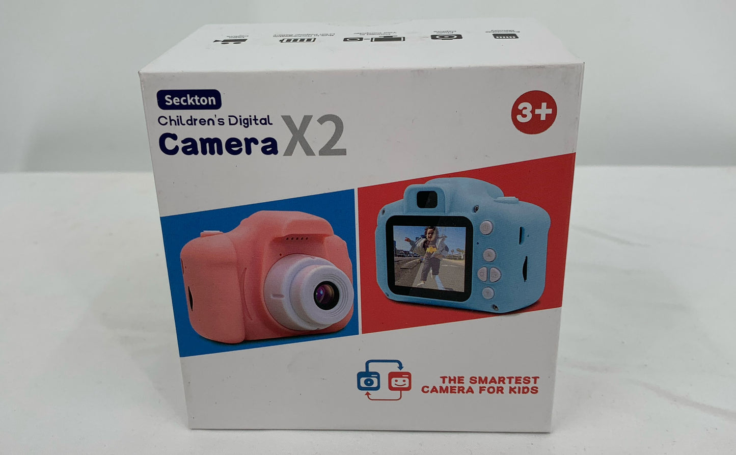 Seckton Children's Digital Camera X2 Li-Ion Polymer Battery Photo/Video Capture