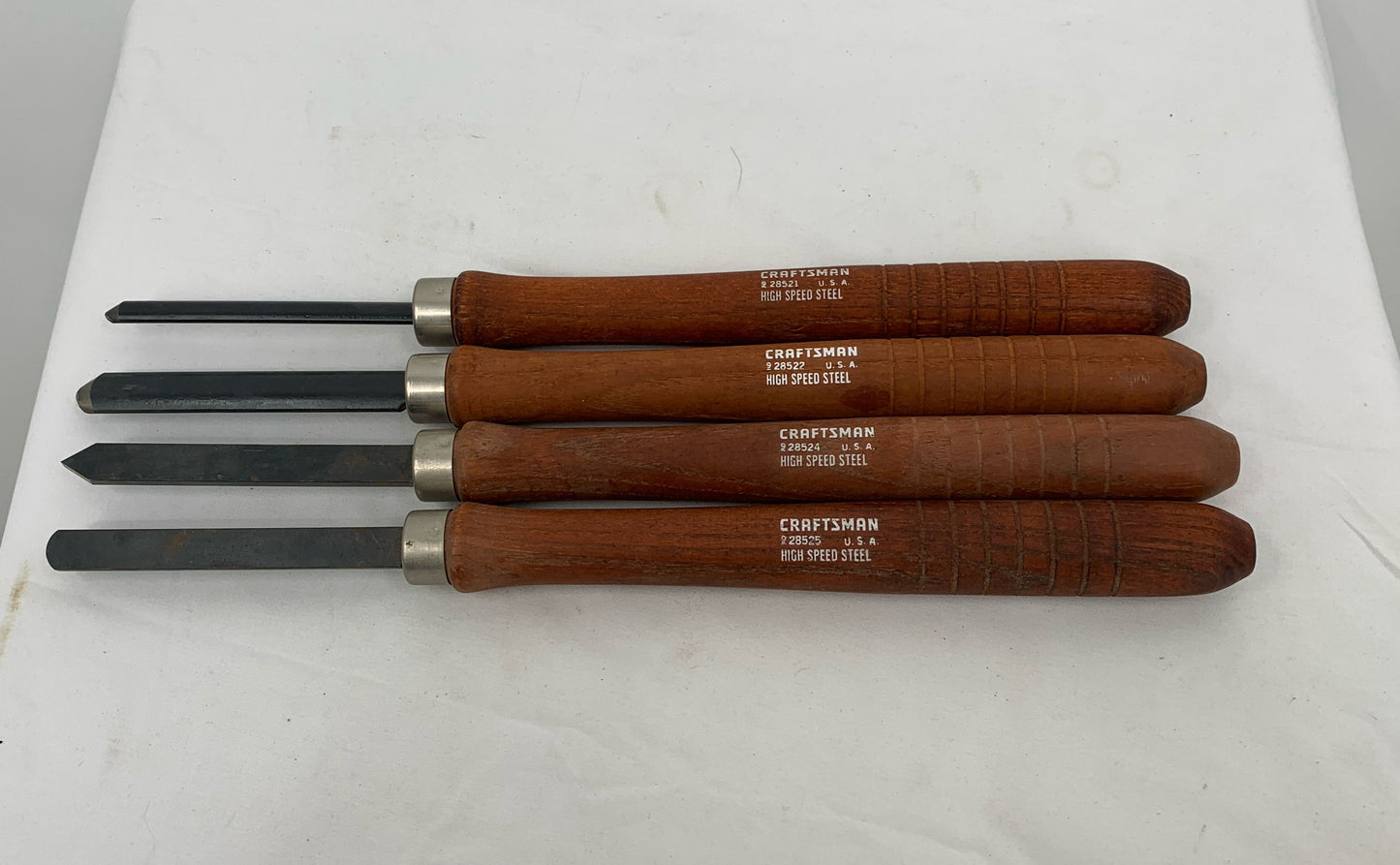 Craftsman High Speed Steel Lathe Lot Of 4 Made In The U.S.A.